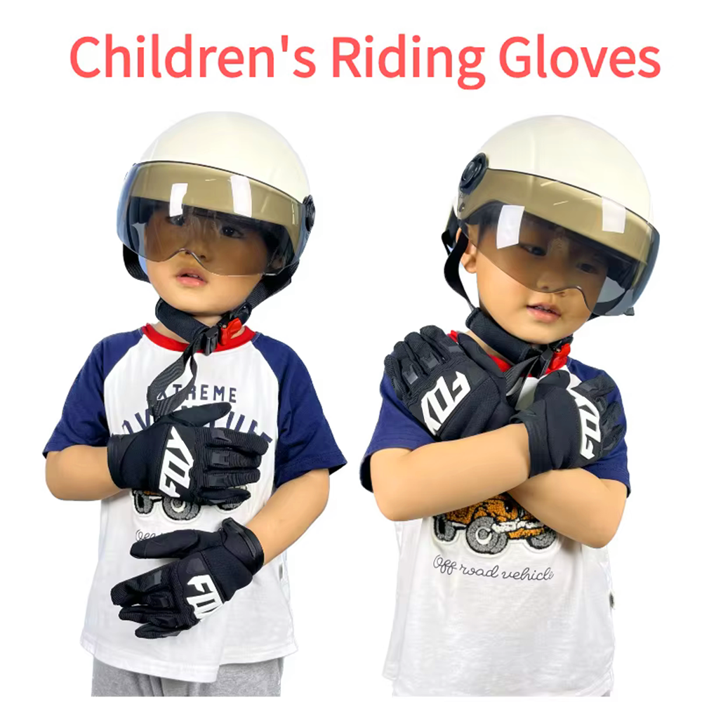 Motorcycle Gear Full Set - 2026 Kids Riding Gloves Kids MTB