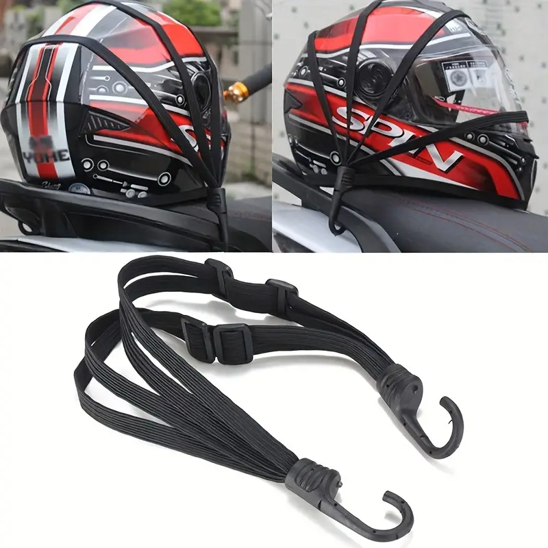 Motorcycle Gear Organizer - 1Pc Motorcycle Elastic Suitcase with Safety