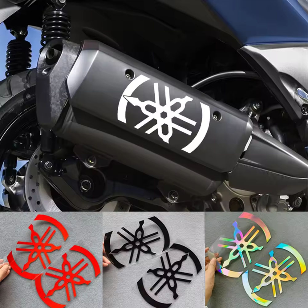 Motorcycle Gear Organizer - 1set/ 2pcs Laser Reflective Stickers for