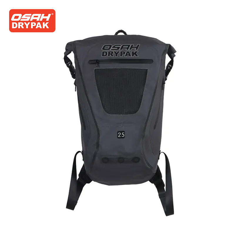 Motorcycle Gear Organizer - OSAH Grey Motorcycle Bag 25L Large
