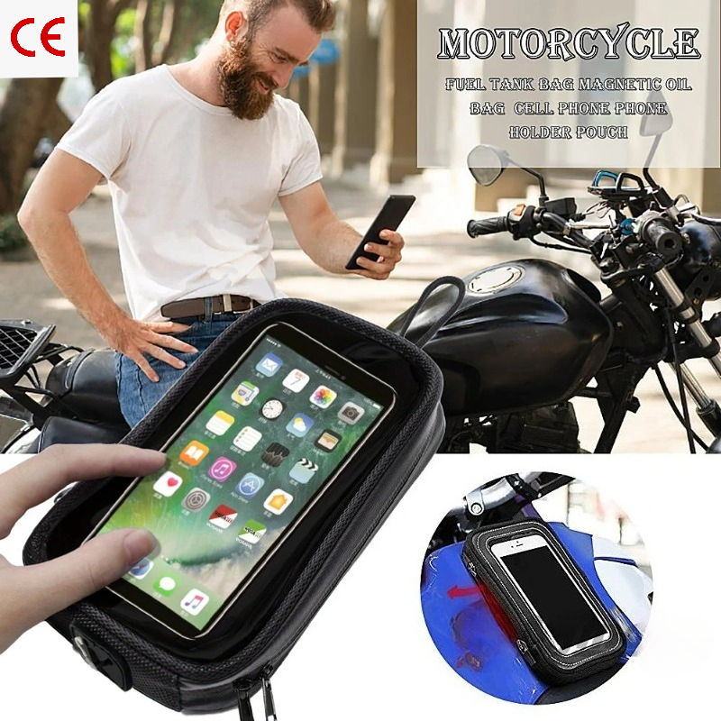 Motorcycle Gear Adventure - M/L Size Magnetic Tank Bag, Waterproof