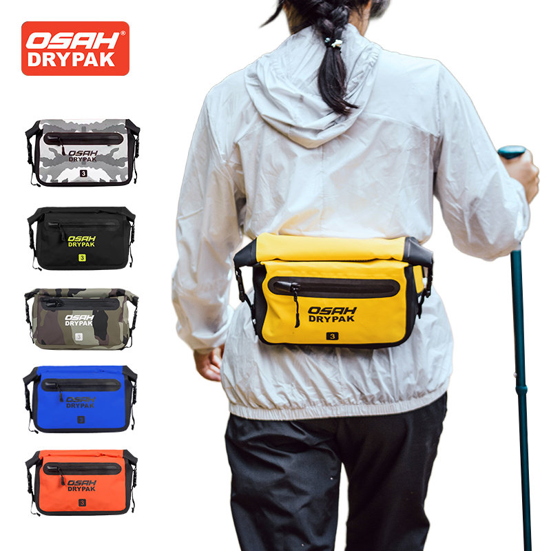 Motorcycle Gear Organizer - OSAH 3L Outdoor Waist Bag Multifunctional