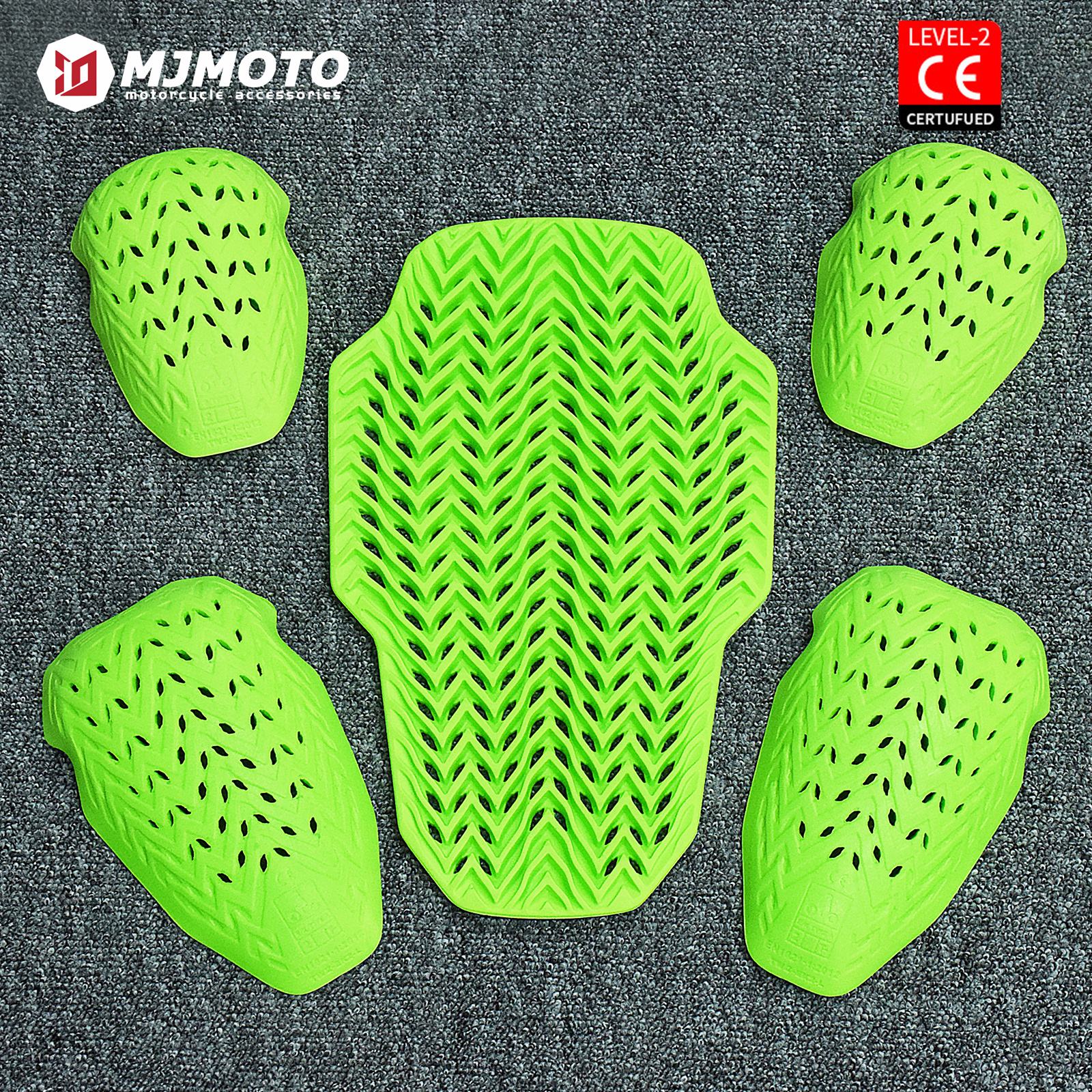 Green Motorcycle CE Level 2 Pr - огляд і ціна Motorcycle Gear Protection Levels