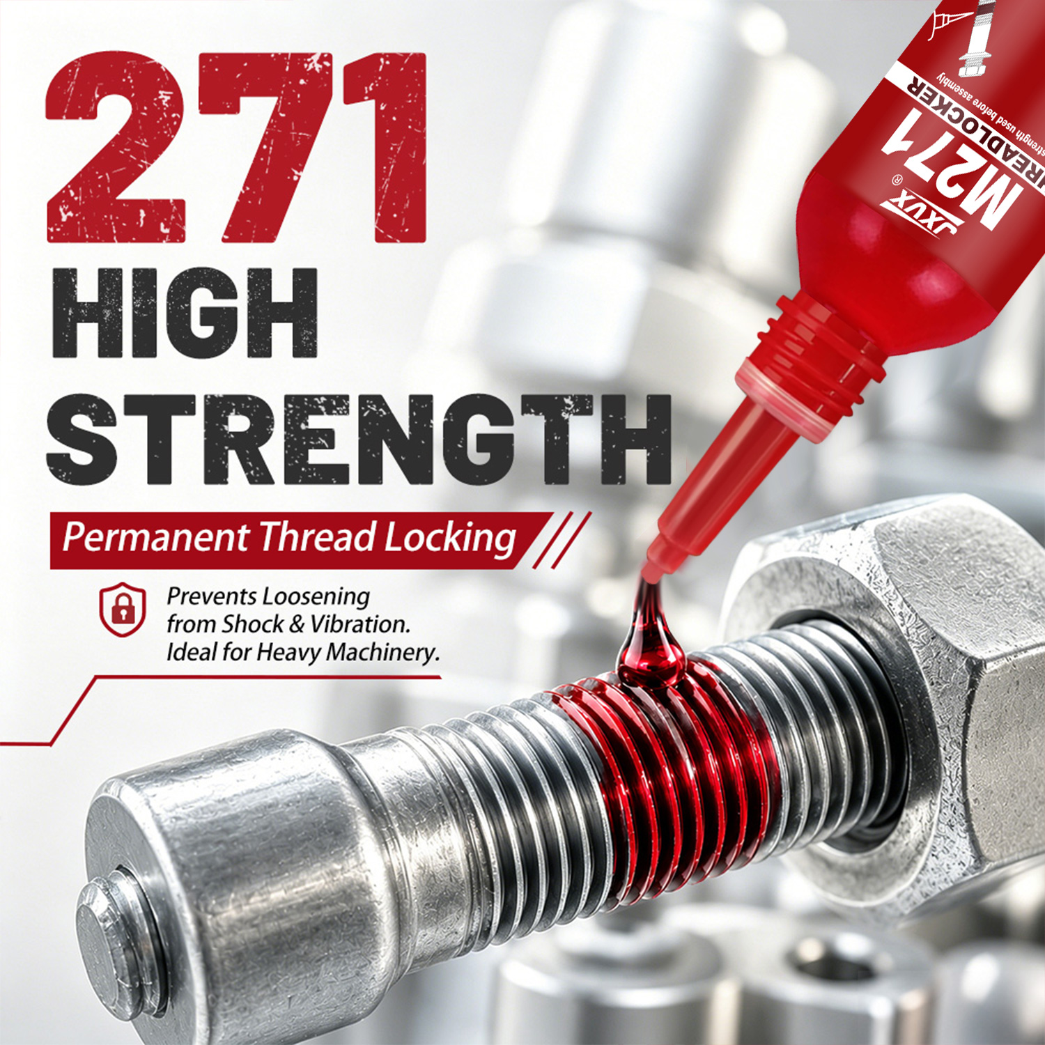 JXVX 271 High Strength Thread  - огляд і ціна Motorcycle Gear Locker