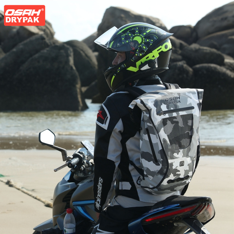 OSAH Grey Motorcycle Bag 25L L - огляд і ціна Motorcycle Gear Organizer