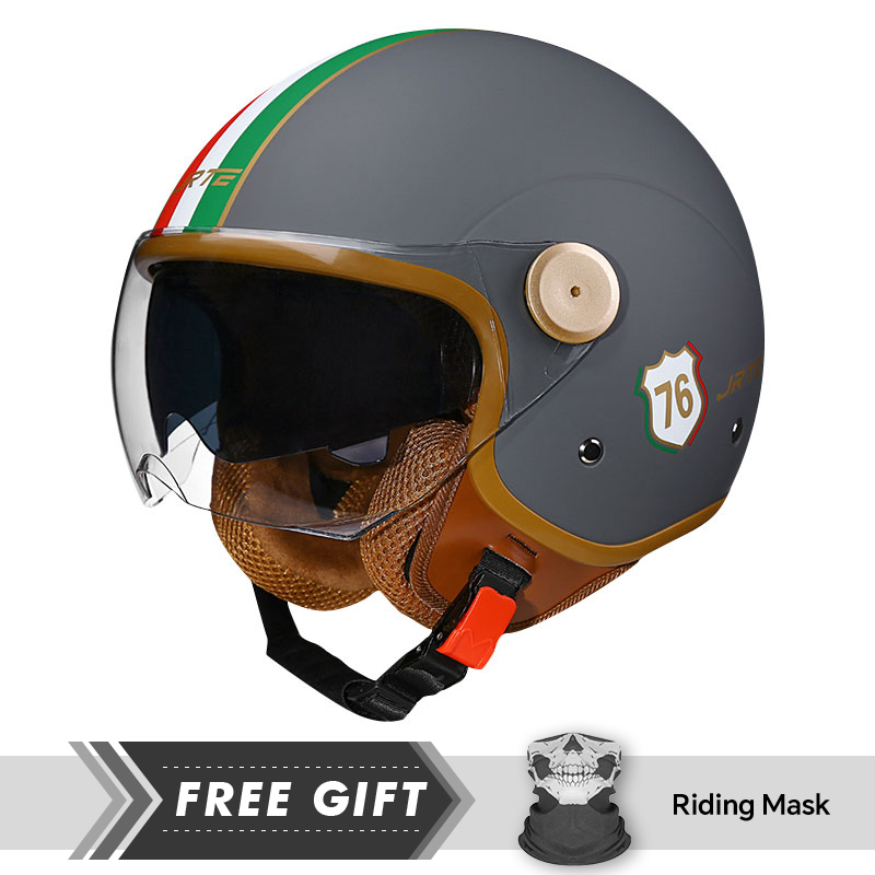 Double Lens Open Face Motorcyc - огляд і ціна Motorcycle Gear Store