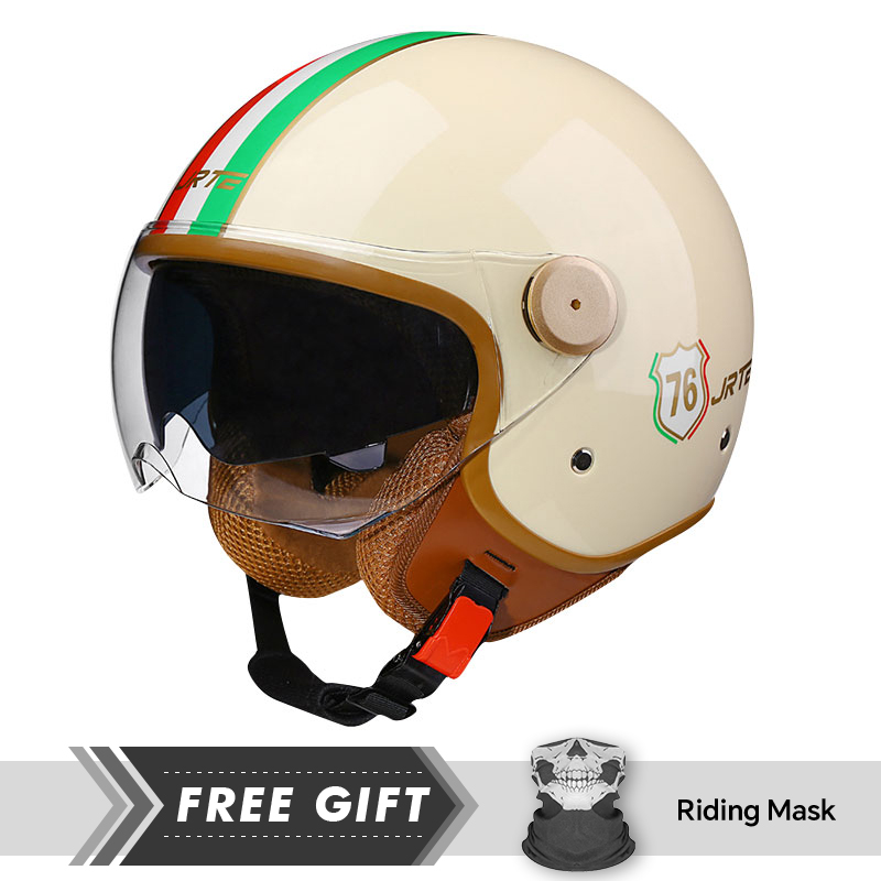 Double Lens Open Face Motorcyc - огляд і ціна Motorcycle Gear Store