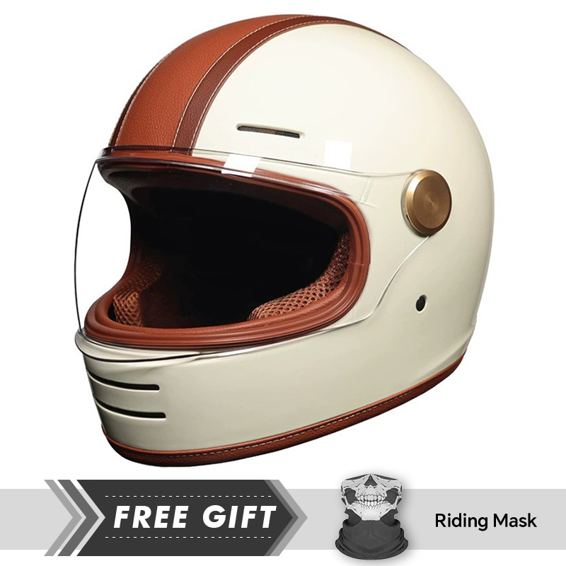 Men Women Leather Full Face Mo - огляд і ціна Motorcycle Gear Store