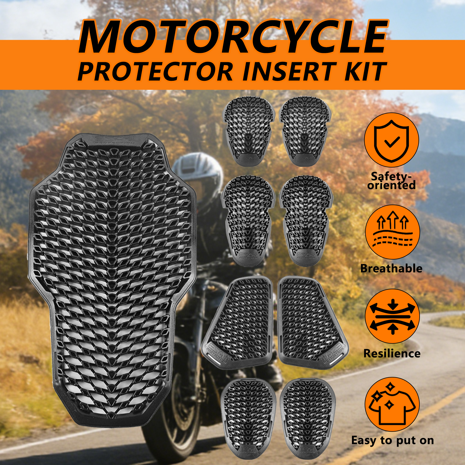 Motorcycle Protector Armor Ant - огляд і ціна Motorcycle Gear Protection Levels