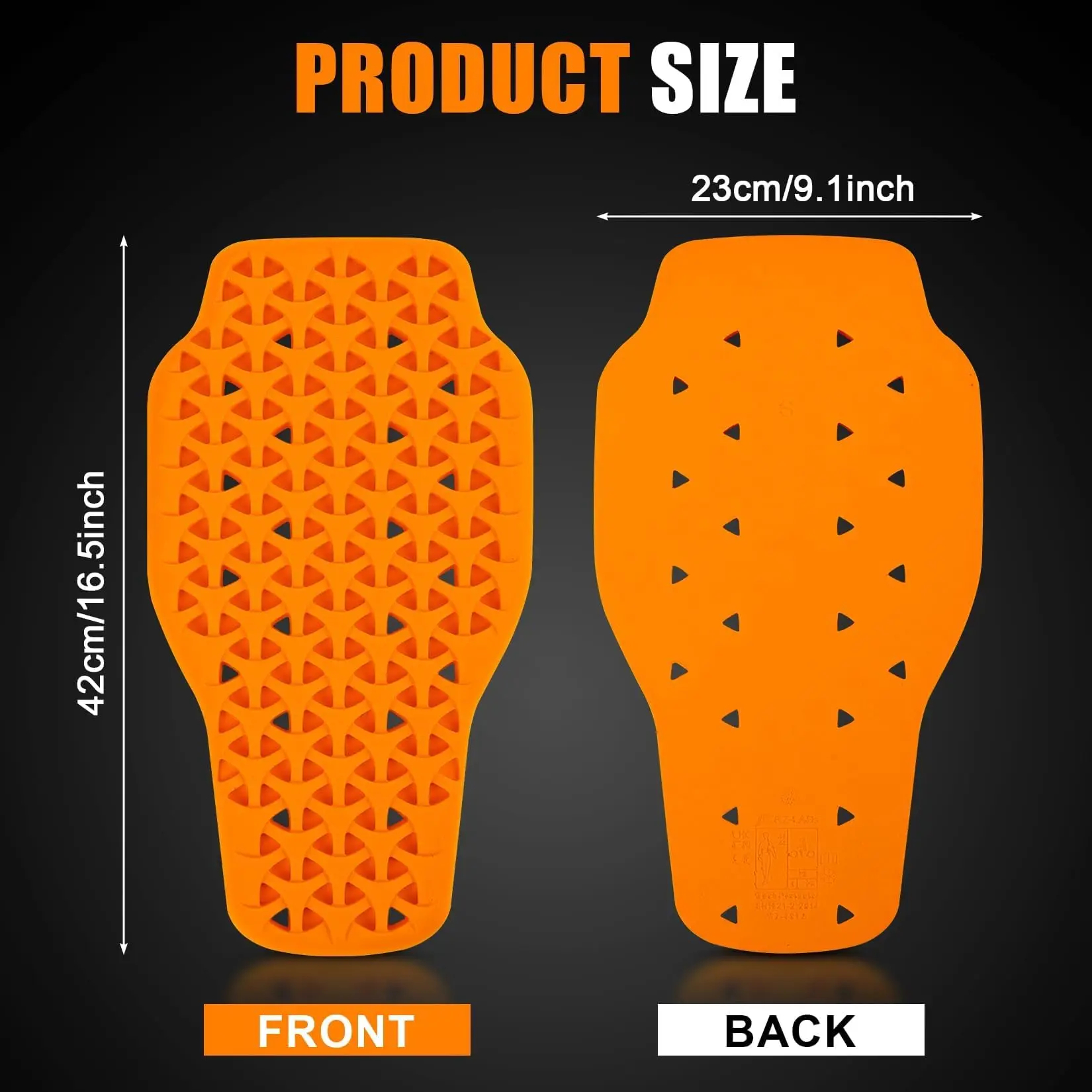 CE Level 1 Motorcycle Back Arm - огляд і ціна Motorcycle Gear Protection Levels